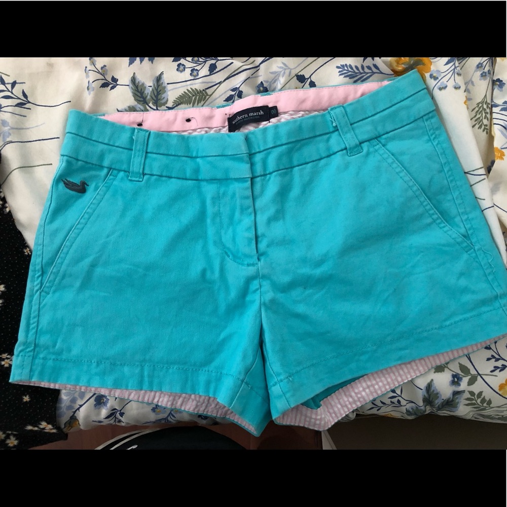 Blue Southern Marsh shorts